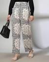 FIG TROUSERS, OFF WHITE, XS
