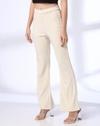 KICK FLARE PANTS, STONE