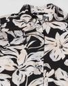 Long cuff aop stencil flo, JET BLACK, XS