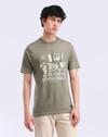 Men Printed Regular Fit Crew-Neck T-Shirt