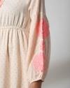 COTTON DOBBY BOHO, WHITE, XL