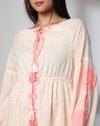 COTTON DOBBY BOHO, WHITE, XL