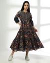 3 tier voile dress, SKY BLUE, S