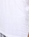 JERSEY VEST - 2 PC, WHITE, S