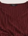 Women Pleated Jumpsuit with Waist Tie-Up
