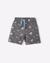 HS TEE SHORTS SET COOL DUDE, PINK, 6-12M