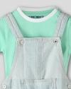 TEXTURED FULLENGTH  DEN, LT. BLUE, 6-12M