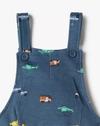 ALLOVER AOP DUN W HS, Dark BLUE, 12-18M