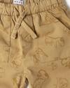 ALLOVER TONAL PRINTE, DARK KHAKI, 18-24M