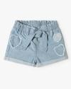 DENIM SHORTS, BLUE, 12-18M