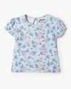 DENIM DUN W TEE, BLUE, 6-12M