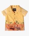 OMBREY SHIRT WITH PLACEM, YELLOW, 18-24M