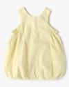 ALL OVER PUFF PRINT DRES, YELLOW, 18-24M