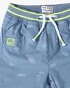 AOP HD POPLIN PANT, BLUE, 18-24M
