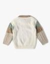 PANEL SWEATER, OFF WHITE, 6-12M
