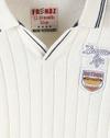 FLAT KNIT POLO TSHIRT, WHITE, 18-24M
