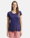 JOCK WOMEN TOPS & TSHIRTS, NAVY BLUE, S