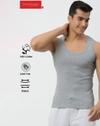Men's Classic Cotton Ve, GREY MELANGE, L