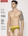 John Players Printed Cotton B, YELLOW, S