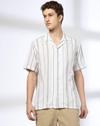 Men Striped Relaxed Fit Shirt