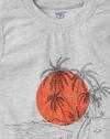 Graphic Print T-shirt with Printed Shirt