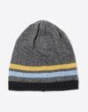 BOYS WINTER CAPS, GREY, 5-7Y