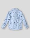 FS AOP twofer shirt, BLUE, 7-8Y