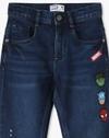 ST FIT jeans with Avengers P, BLUE, 7-8Y