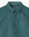 FS cross dyed basic shirt, GREEN
