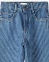 STRAIGHT FIT JEANS, BLUE, 5-6Y