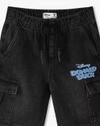 SS25JNSHRT02, BLACK, 2-3Y