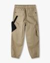 JOGGER FIT TROUSER WITH BAG, KHAKI, 2-3Y