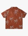 HS Oversized Shirt with All, PEACH, 3-4Y