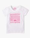 Typographic Embossed Round-Neck T-Shirt