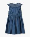 KG FRENDZ FROCKS, LT. BLUE, 2-3Y