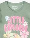 LITTLE EXPLORER FLUTTER, GREEN, 2-3Y