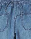 lt wt denim joggers w front, BLUE, 3-4Y