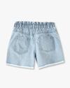 Denim shorts with placement, BLUE, 2-3Y