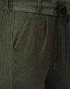 Women Checked Straight Fit Pleat-Front Trousers