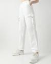 SS25NON DENIM BOTTOMSLFC463, WHITE, 36