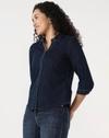 AW25SHIRTSLTC523, Dark BLUE, L