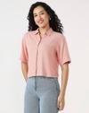 AW25SHIRTSLTC520, PINK, L