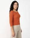 AW25TOPSLTS393, ORANGE, S