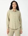 AW25SHIRTSLTA2040, OLIVE, L