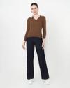 AW25TOPSLTS431, BROWN, S