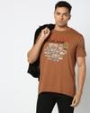 The Beatles - Men The Beatles Print Relaxed Fit Crew-Neck T-Shirt