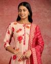 Women Floral Print Straight Kurta with Palazzos & Dupatta
