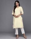 Women Sequin Embellished Straight Kurta