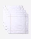 MATCHITT MEN HANDKERCHIEF, WHITE, FS