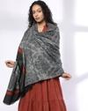 MATCHITT WOMEN SHAWLS, BLUE, FS